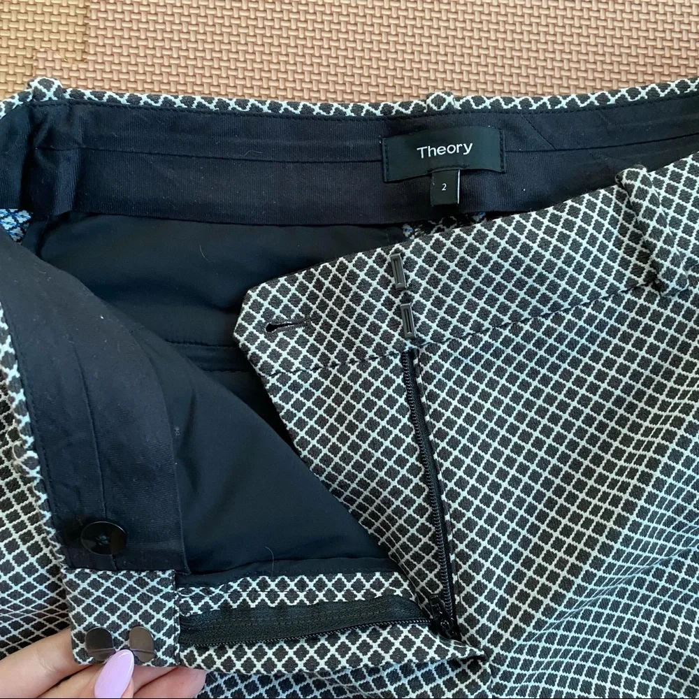 Theory | Patterned Trousers - Picture 4 of 5